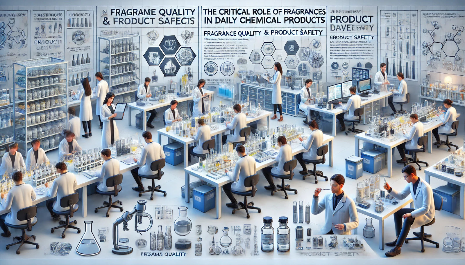 The key role of flavors in daily chemical products: comprehensive considerations from aroma quality to product safety
