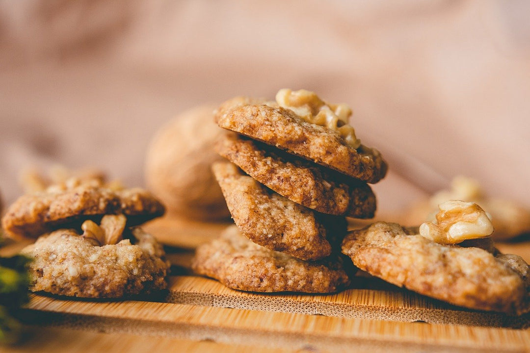 Baking and flavoring process for biscuits, bread, and snacks