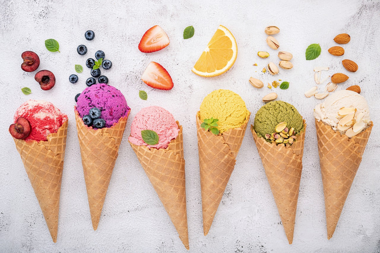 Importance of ice cream aroma and selection and application of flavors and spices